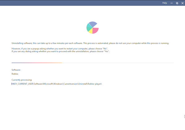Uninstall Roblox using Uninstalr